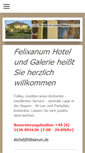 Mobile Screenshot of felixanum.de